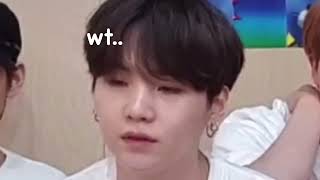 Yoonmin but BTS Suga doesn't know what's going on
