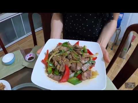 Video Cách làm cật heo không bị hôi...Cật heo xào ớt chuông... - youtube