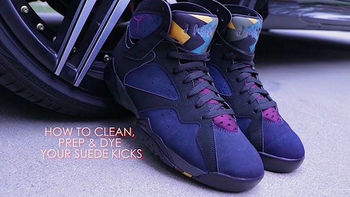 HOW TO DYE SUEDE NIKES, JORDANS, ETC 