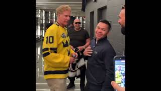 Manny Pacquiao Linked up with Will Ferrell #boxing #maypac2 #mayweatherpacquiao2