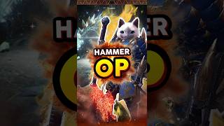 Hammer is OP 💥 Monster Hunter World #MHW #Shorts