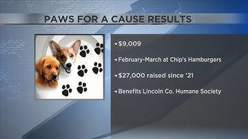 Paws for a Cause raises over $9,000 this year