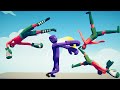 NEON BOXER vs 5x UNITS FIGHTING - Totally Accurate Battle Simulator TABS