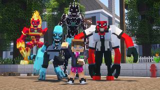 TODOS OS ALIENS DE CARNITRIX DO BEN 10.EXE NO MINECRAFT !! O FILME