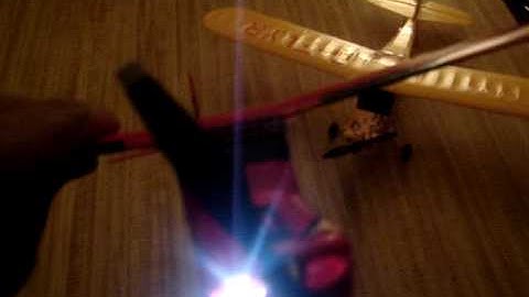 Hobbyzone Champ with tinybritelights