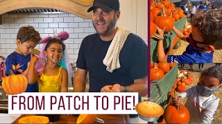 Cooking Fall Recipes from Fresh Pumpkins!
