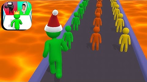 Bottle Jump 3D, Gaint Rush, Roof Rails, Hopping Guys - Max Levels Gameplay Walkthrough Android iOS