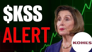 KSS Stock EXPLODING Next!? (Thank Me Later!) Kohls