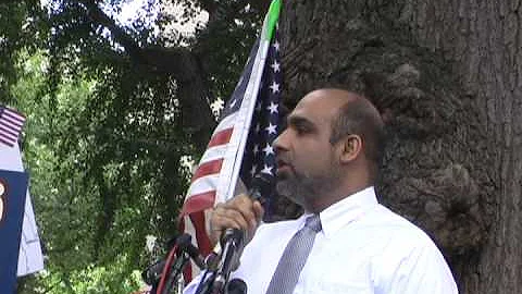 Mudusar Raza (CAIR-MD) speaks at DC "Restore The F...