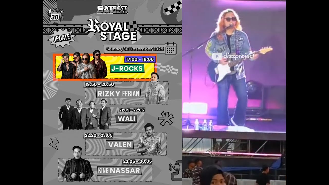 J-Rocks Batfest 2025 Batulicin (Rekaman Live)