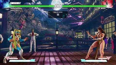 Sfv chunli ch setup after back recovery.
