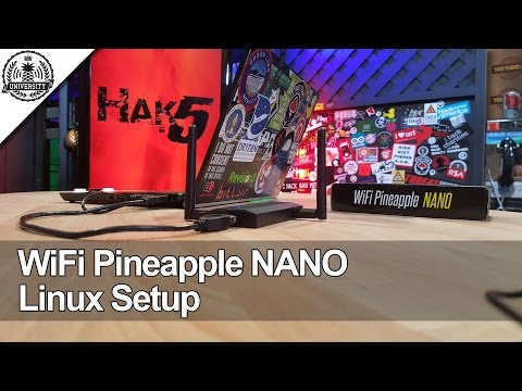 WiFi Pineapple NANO: Linux Setup