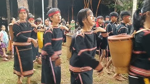 Cồng chiêng giao lưu đến từ làng TÊNG xã biển hồ - Làng Văn Hóa Cồng Chiêng Tây Nguyên # 128