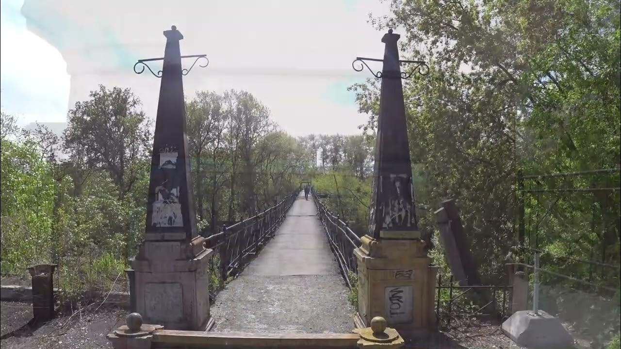 Нижний Тагил прогулка по Горбатому мосту (Металлургов) В тёплый ...