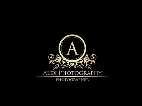 How to make luxury Weeding Photography logo