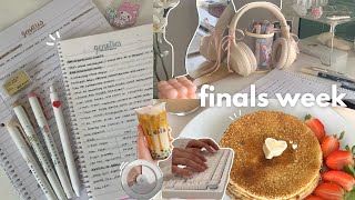 Finals week ☁️ productive, lots of stu(dying), note taking, journaling,unboxing packages, ft.HitPawe