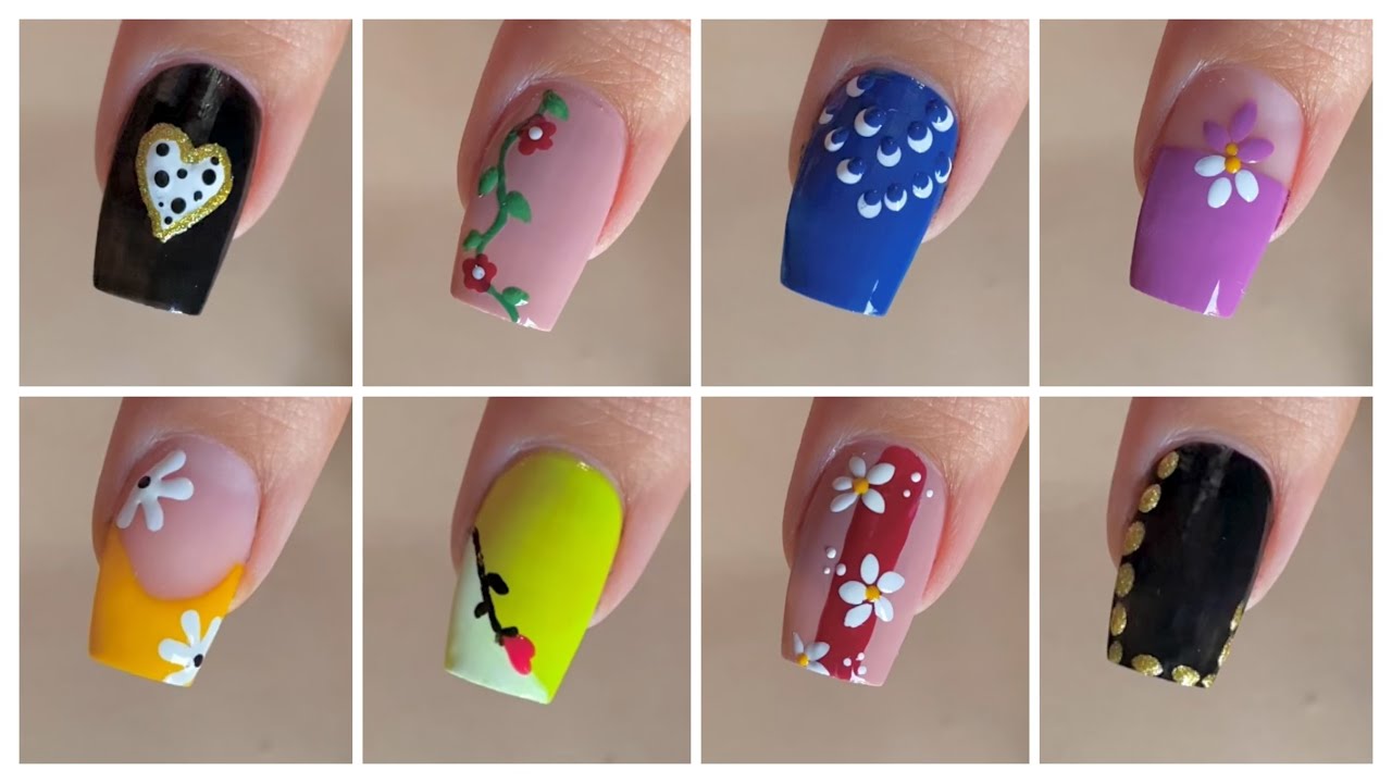 8. Nail Art Designs for Short Nails Using Household Items - wide 4