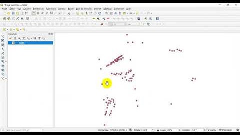 Importer un fichier csv dans qgis