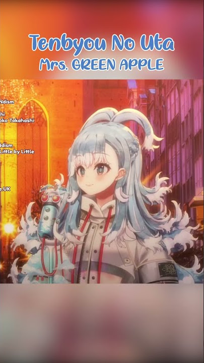 【Kobo Kanaeru】Tenbyou no Uta - Mrs. GREEN APPLE (COVER) #shorts #vtuber #hololive