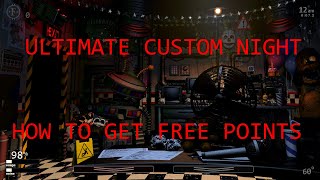 How to get 5000 Points EASILY in Ultimate Custom Night | FNaF Academy (Lost Episode)