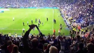 Leicester City singing - WE ARE THE CHAMPIONS!!!!
