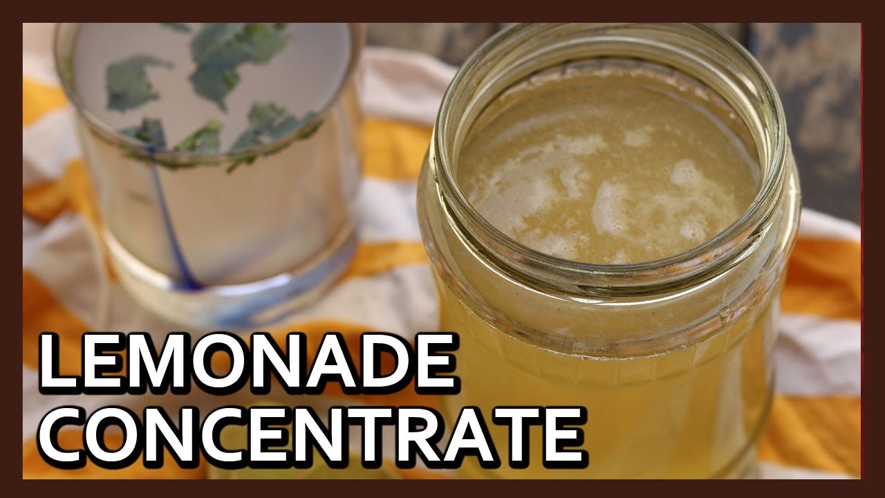 Lemon Squash (Without Preservatives) | Lemon Syrup at home | Limbu Sharbat Recipe | Healthy Kadai