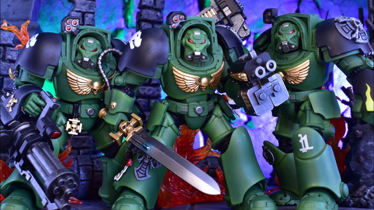warhammer40k サラマンダーセット Joytoy Warhammer 40K Salamander