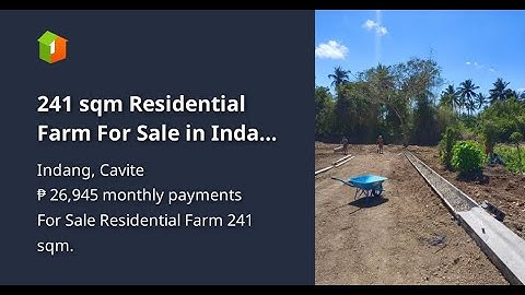 241 sqm Residential Farm For Sale in Indang Cavite