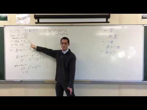 Motion Exam Question (1 of 2: Finding v(x) from a(x))