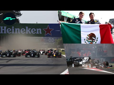 RESUMEN CARRERA GP de MEXICO F1 2021 - CHECO PEREZ HACE HISTORIA en el BOCADO MUNDIAL de VERSTAP