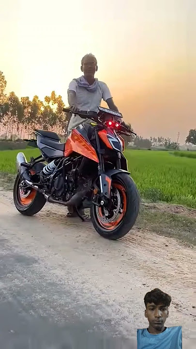 😂😄😎#automobile #duke #ktm #ktmloverktm #ktmduke #rc390looks #stunt #funny #prank #comedy