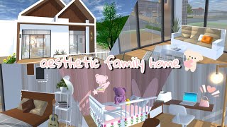 [Bagi-Bagi Id] family aesthetic house? Sakura school simulator