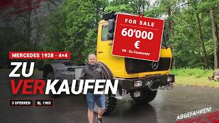 MEGA Mercedes-Benz NG 1928 mit 8 Gang & Split– ehemaliges Feuerwehr-SRF sogar drei Sperren !!! 🚒🔥