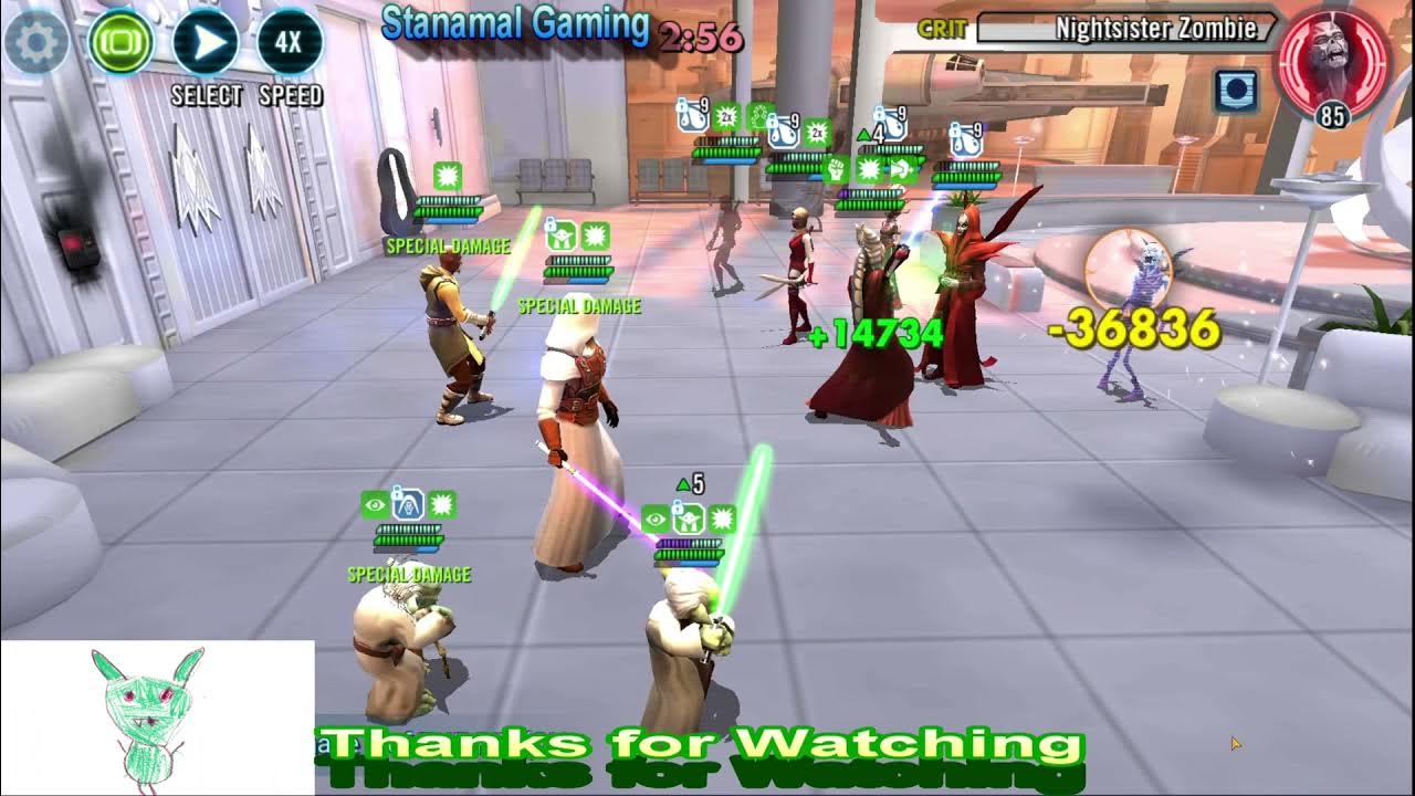 SWGOH Conquest Get up to 7 Marks per battle in Sector 4!!!!! YouTube