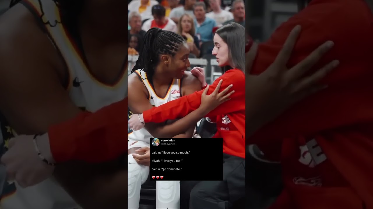 “I Love You” — Caitlin Clark & Aliyah Boston’s Sisterhood Shines Before the Game 💫