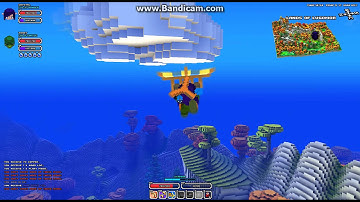 How to hangglide like a pro in Cube World