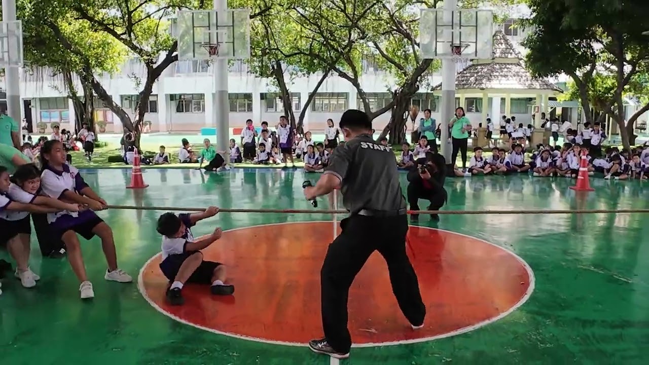 การแข่งขันกีฬาชักเย่อ ประถมศึกษาตอนต้น ปีการศึกษา 2568