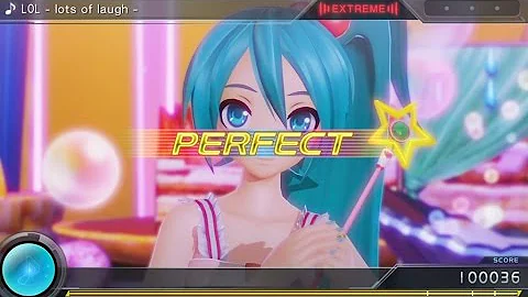 Hatsune Miku: Project DIVA X - "LOL -lots of laugh-" (EXTREME Perfect)