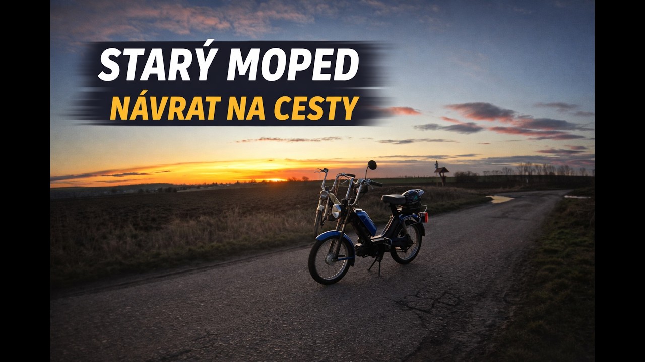 Starý moped, návrat na cesty?