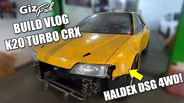 CRX K20 Turbo DSG 4WD - Build Introduction (Ep 1)