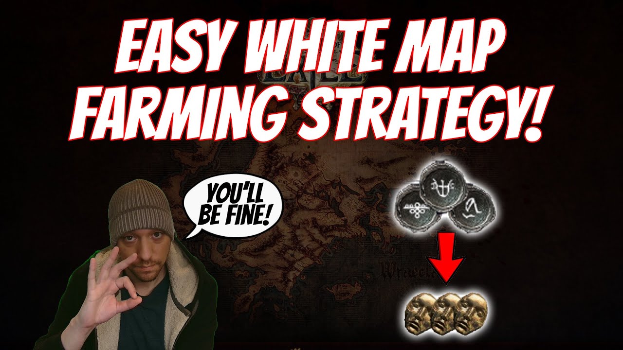 POE 3.22 - Easy White Map Farming Strategy! (Any build, Incredibly Simple)