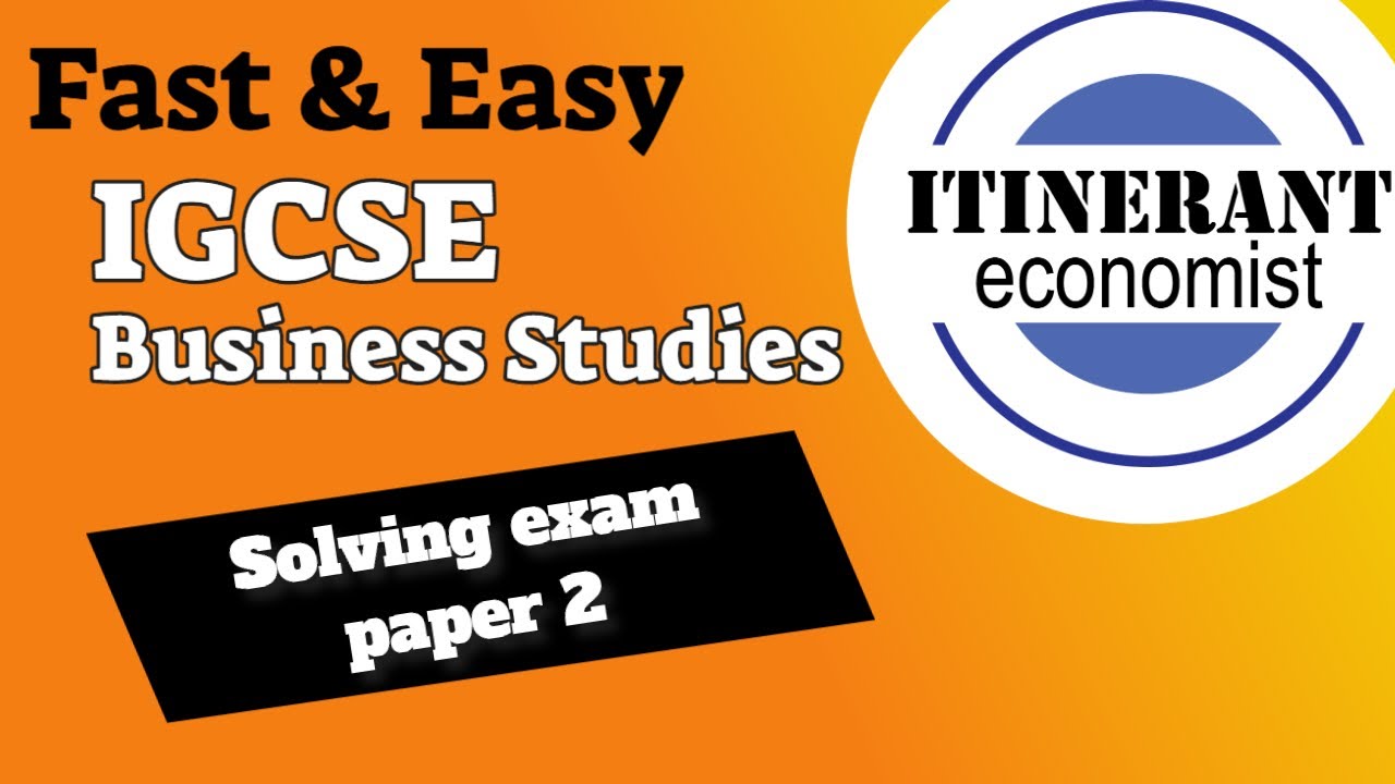 igcse business studies case study