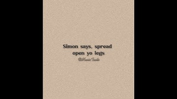 Thumbnail of Simon says #lyrics #lyricvideo #music #reels #song