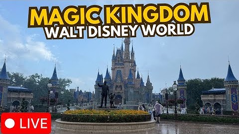 🔴 Live:Monday Magic Kingdom  | Walt Disney World 06.23.2025