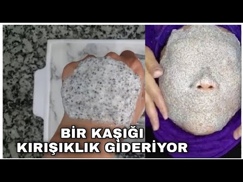 HAYRET EDECEKSİNİZ! KIRIŞIKLIK GİDERİCİ CİLDİ GEREN BOTOKS ETKİLİ ÇİA TOHUMU MASKESİ, Cilt Bakımı