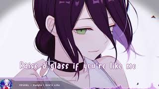 Video thumbnail of "Nightcore - People I Don't Like (UPSAHL) - (Lyrics)"