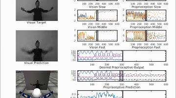 Simulated humanoid robot experiment using Predictive coding and active inference