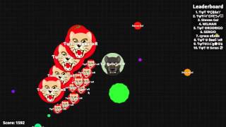 SplitRunning Extreme ¡OMG!  | Agario Gameplay Team