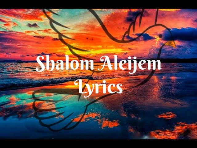 Shalom Aleichem - A Paz Esteja Convosco - Susana Allen 