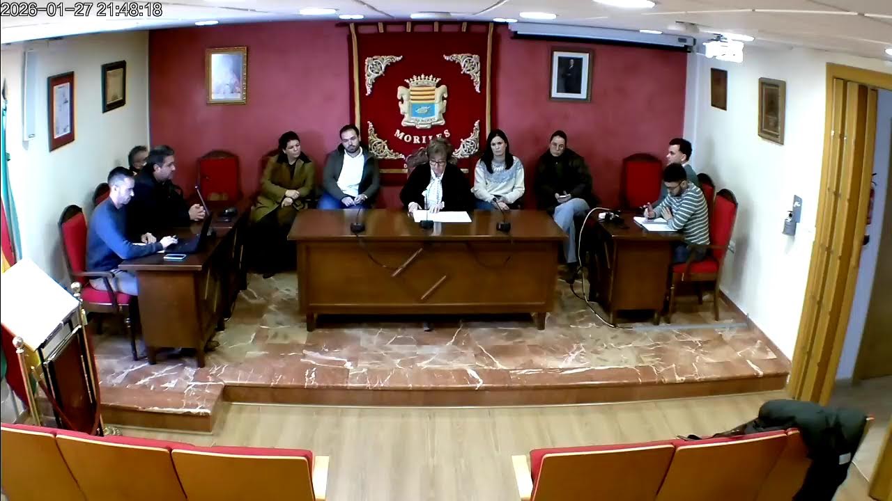 PLENO EXTRAORDINARIO Y URGENTE DE FECHA 27-01-2026 DEL AYUNTAMIENTO DE MORILES